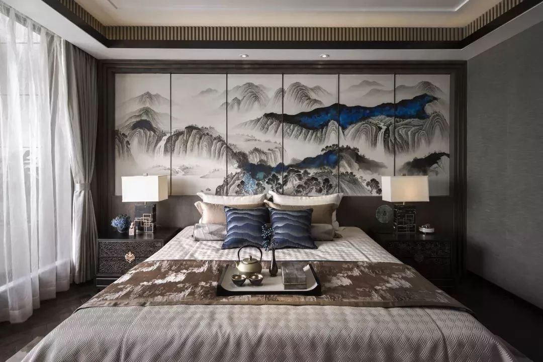 新中式的家，美的像住在畫里！