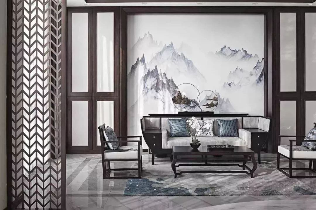 新中式的家，美的像住在畫里！